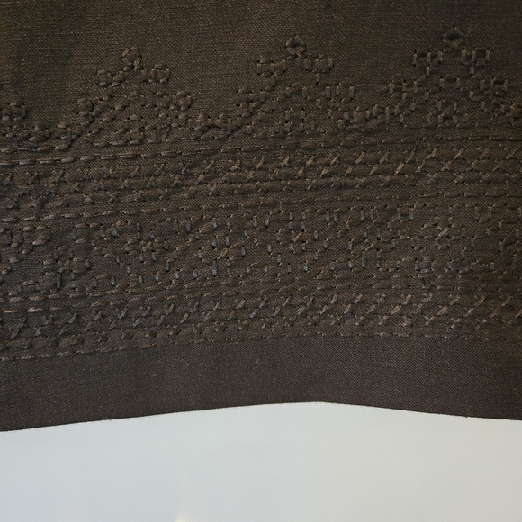 Vintage Jones Wear Mix & MatchWoman's Black Linen Blend Maxi-Skirt Size 14, NWTs - Picture 6 of 11